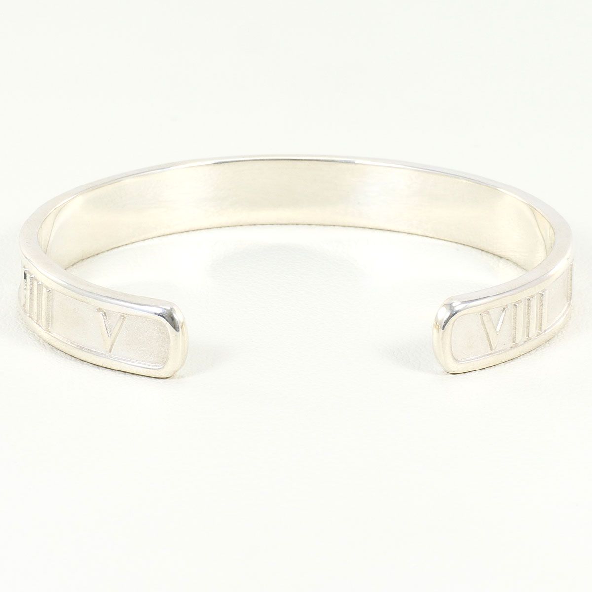 Tiffany & Co Atlas 925 Sterling Silver Bangle Bracelet — view 2