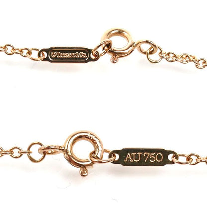 Tiffany & Co 18k Pink Gold Atlas Bracelet Diamond — view 3