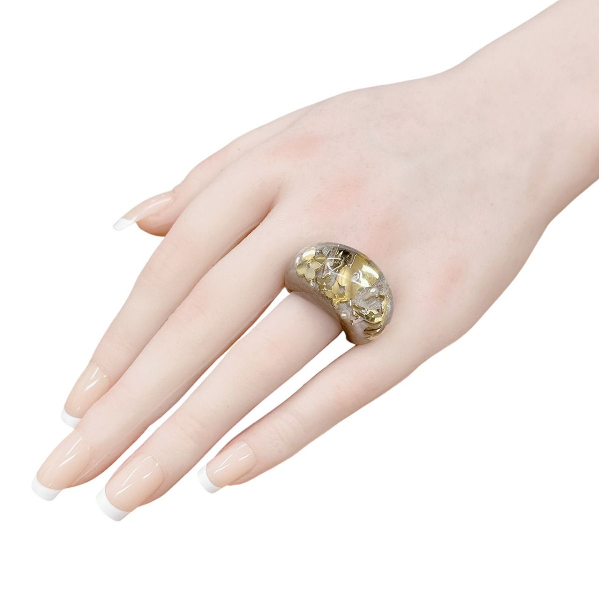 Louis Vuitton M Ring Bar Ankle John Brown Gold — view 9