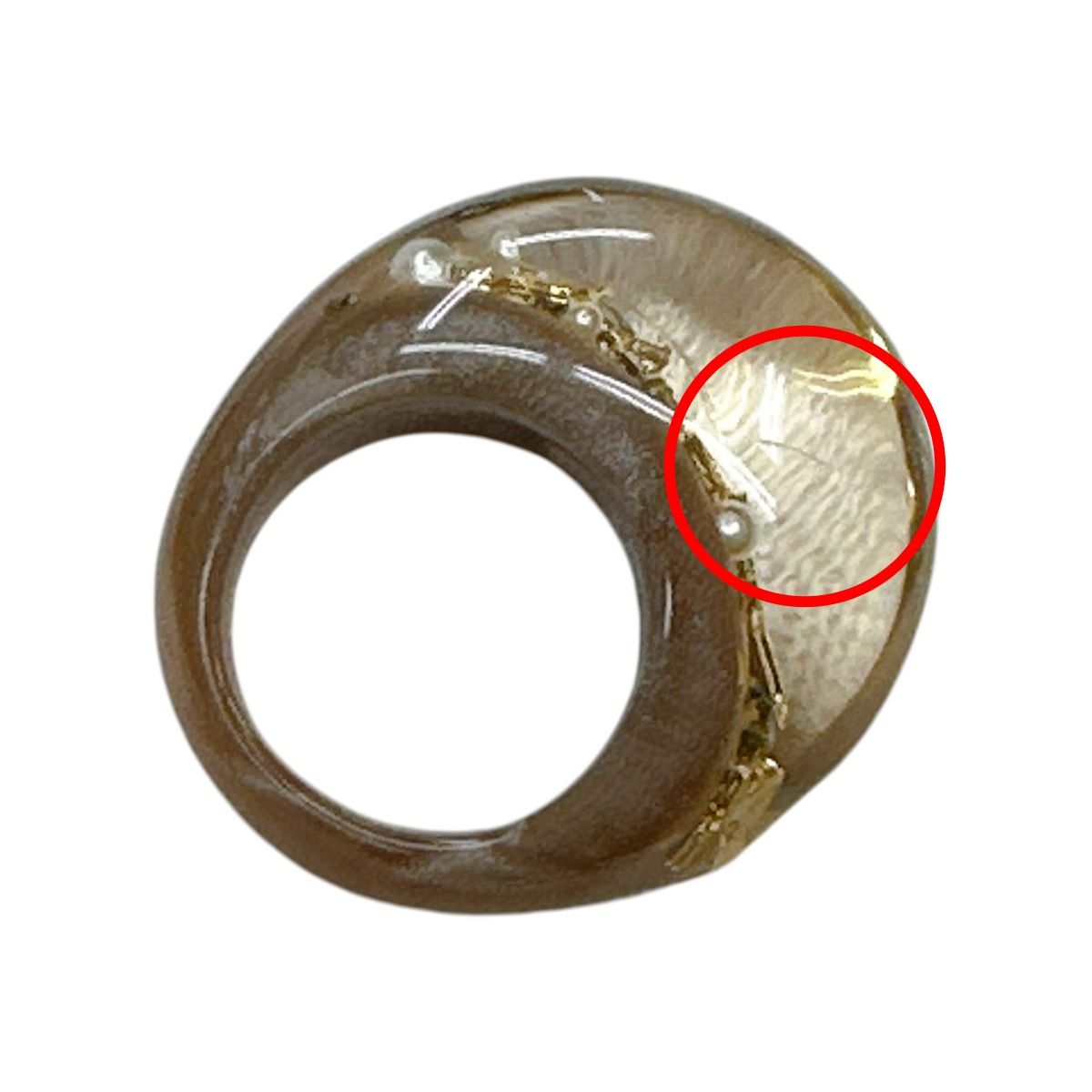 Louis Vuitton M Ring Bar Ankle John Brown Gold — view 8