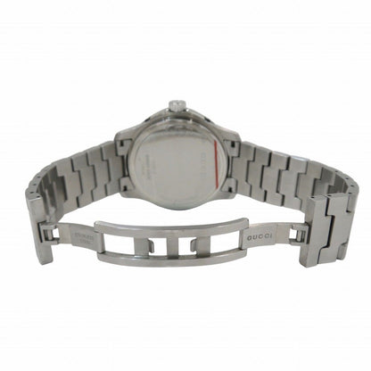 Gucci Timeless Diver Watch SS Quartz Black Dial — view 6