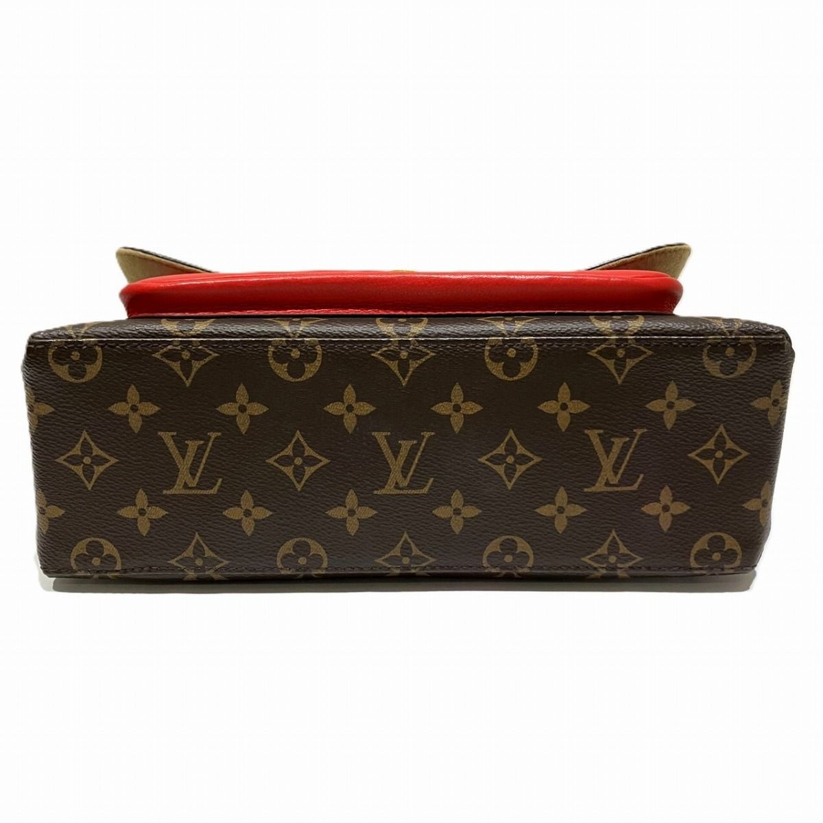 Louis Vuitton Marignan Monogram Handbag Leather Canvas — view 3
