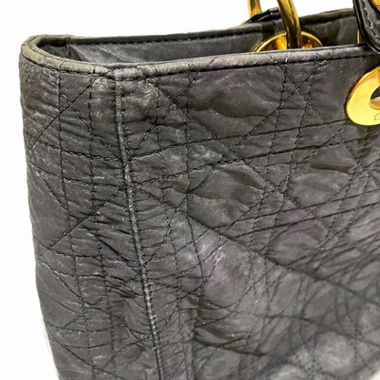 Dior Cannage Handbag Nylon — view 7