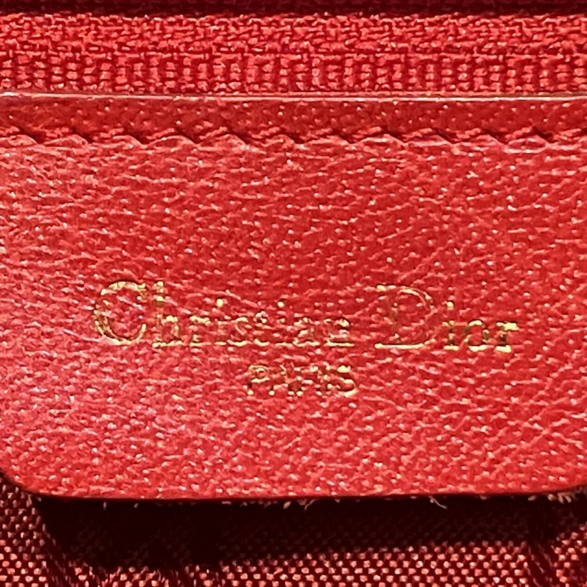 Dior Cannage Handbag Nylon — view 4