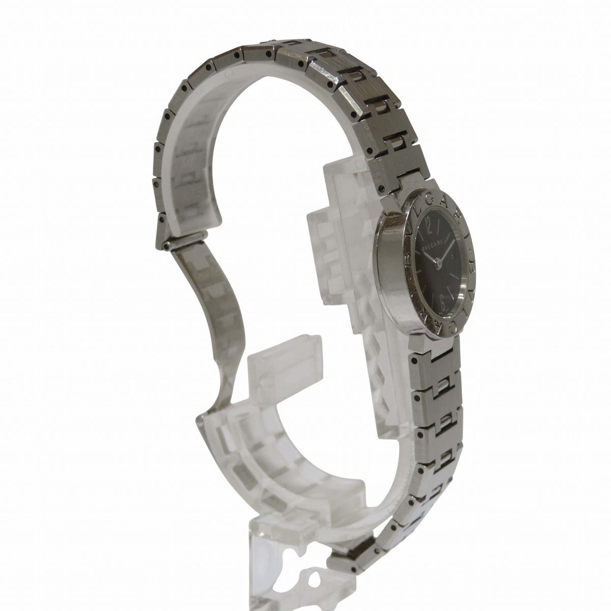 Bvlgari Watch SS Quartz Black Dial — view 3