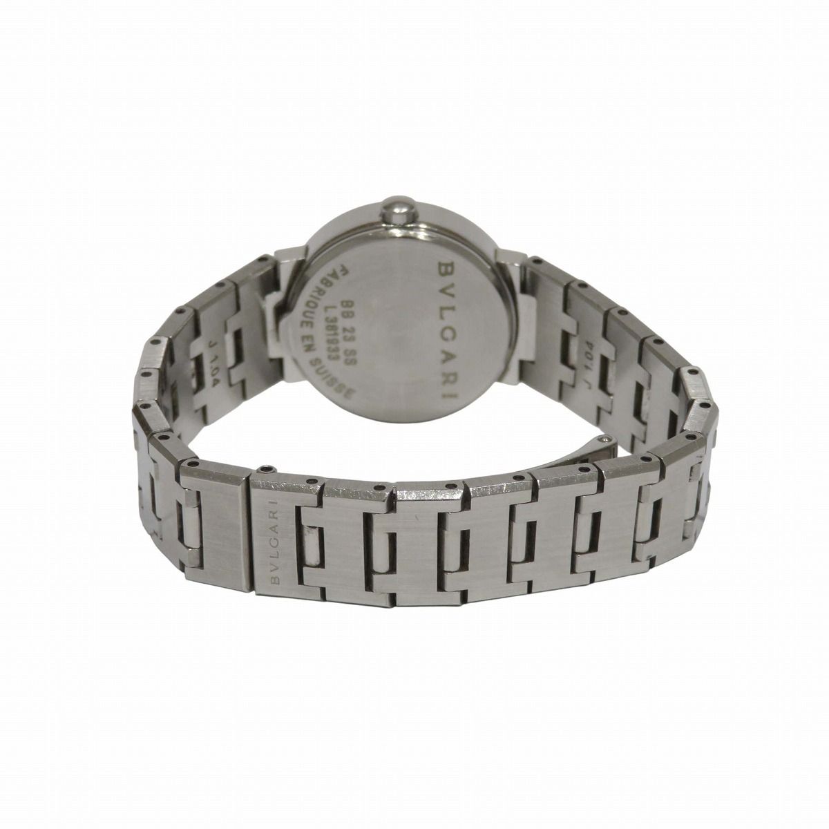 Bvlgari Watch SS Quartz Black Dial — view 6