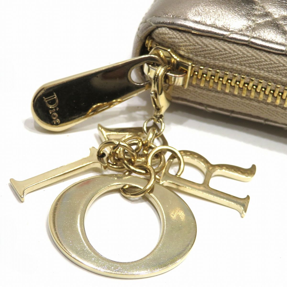 Dior Voyageur Cannage Wallet Leather — view 6