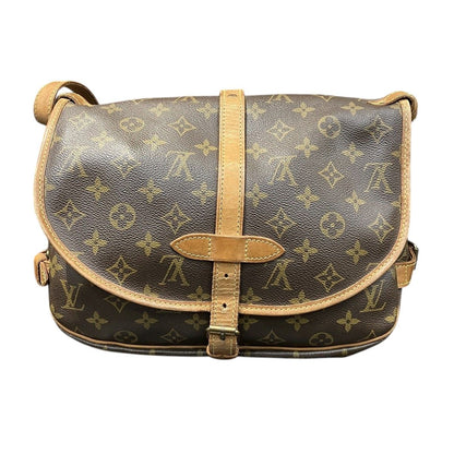 Louis Vuitton Saumur 30 Monogram Shoulder Bag Leather — view 2