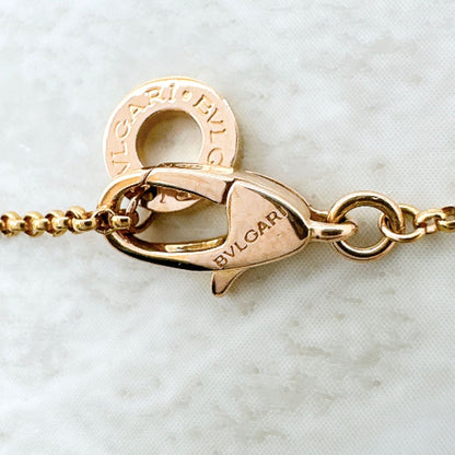 Bvlgari Shell Pink Gold Necklace 44 cm — view 5