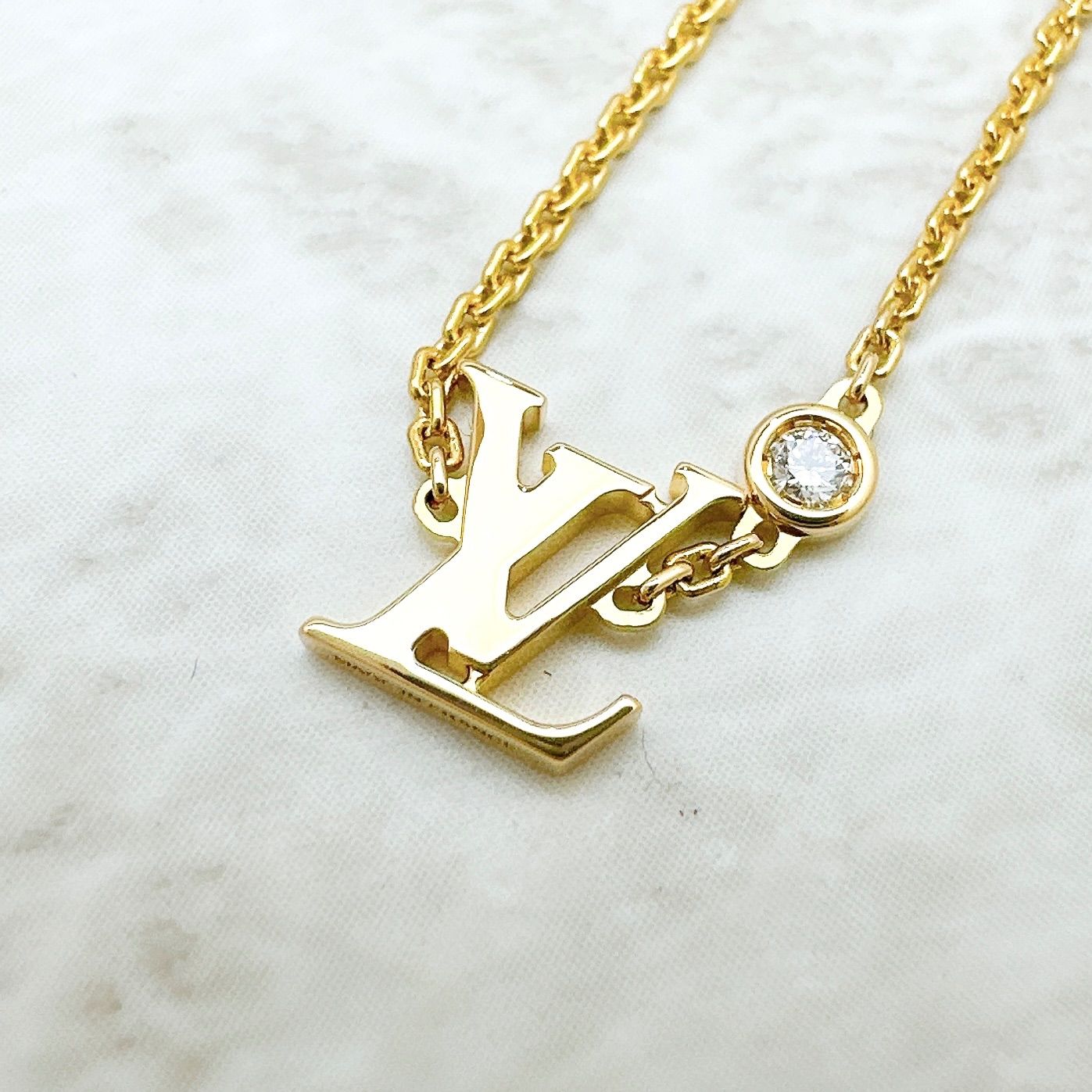 Louis Vuitton Pendentif Idyll Blossom Diamond Yellow Gold Necklace Cm — view 3