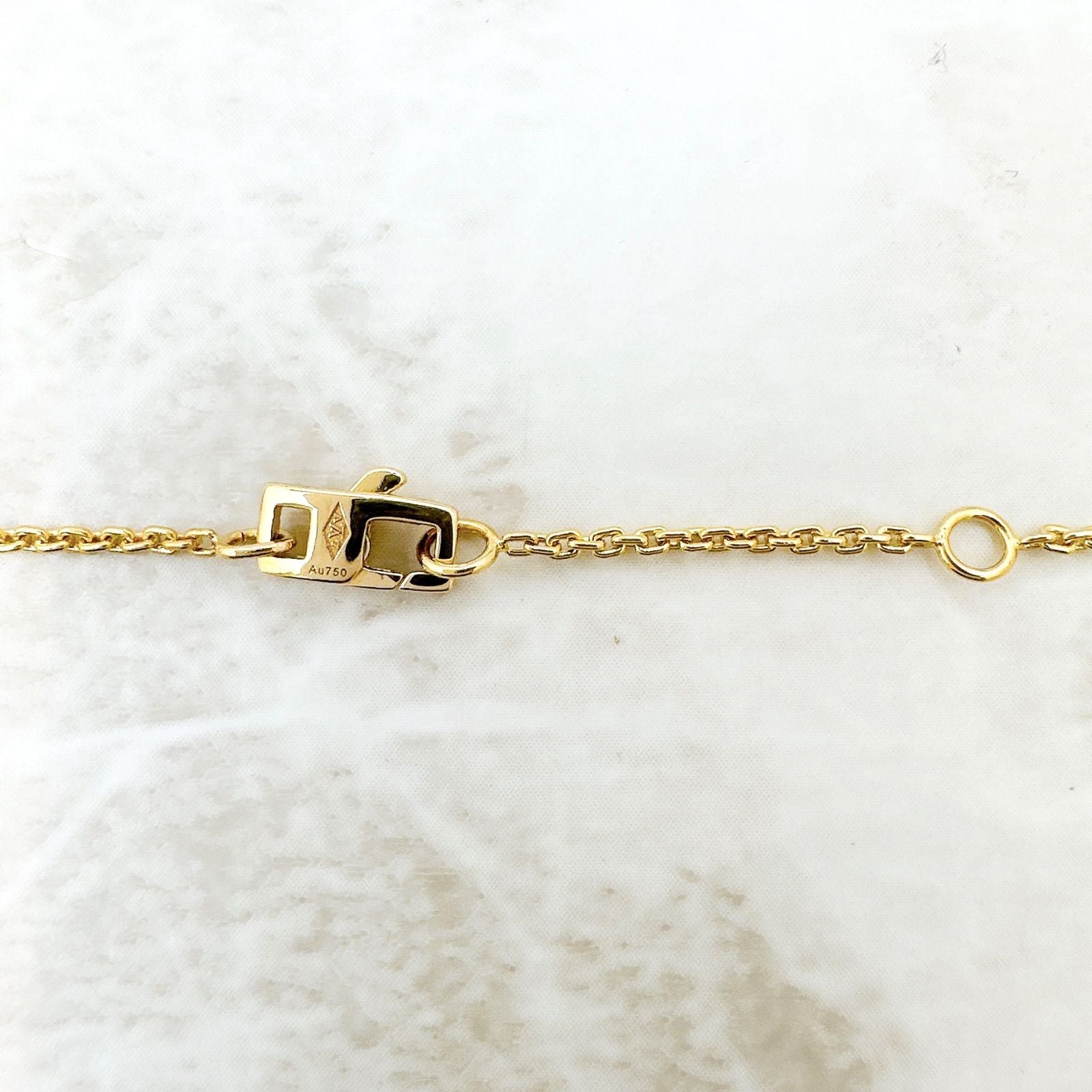 Louis Vuitton Pendentif Idyll Blossom Diamond Yellow Gold Necklace Cm — view 4