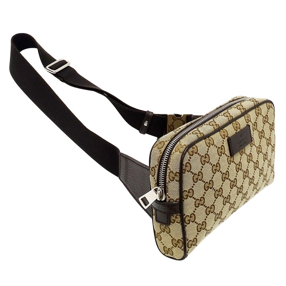 Gucci Belt Bag GG Supreme Beige Brown — view 4