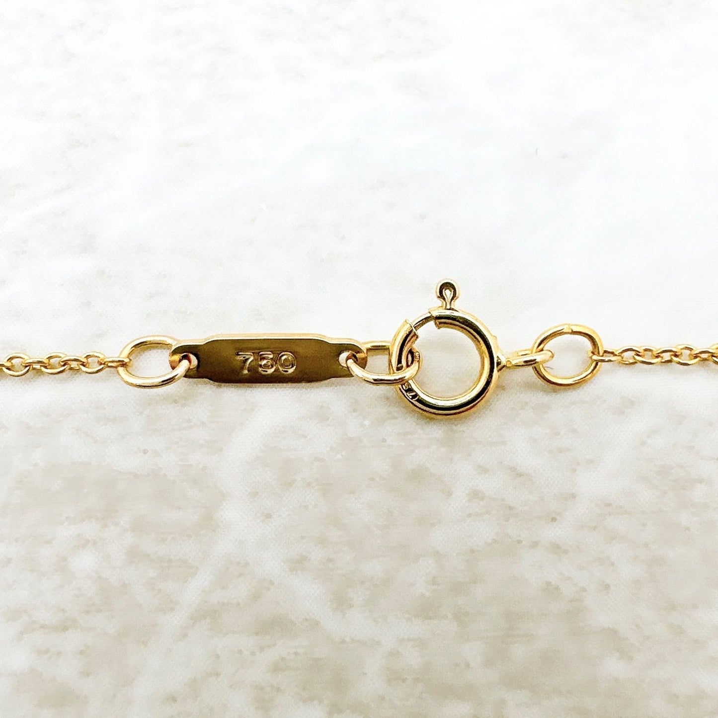 Tiffany & Co Twist Narrow Yellow Gold Necklace 46.5 cm — view 6