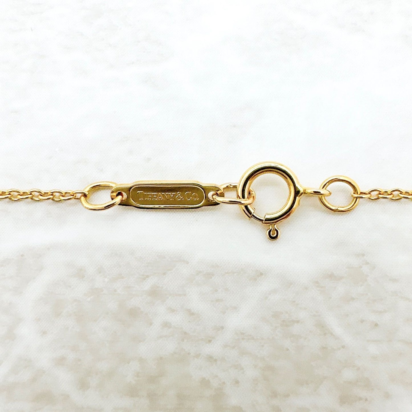 Tiffany & Co Twist Narrow Yellow Gold Necklace 46.5 cm — view 5