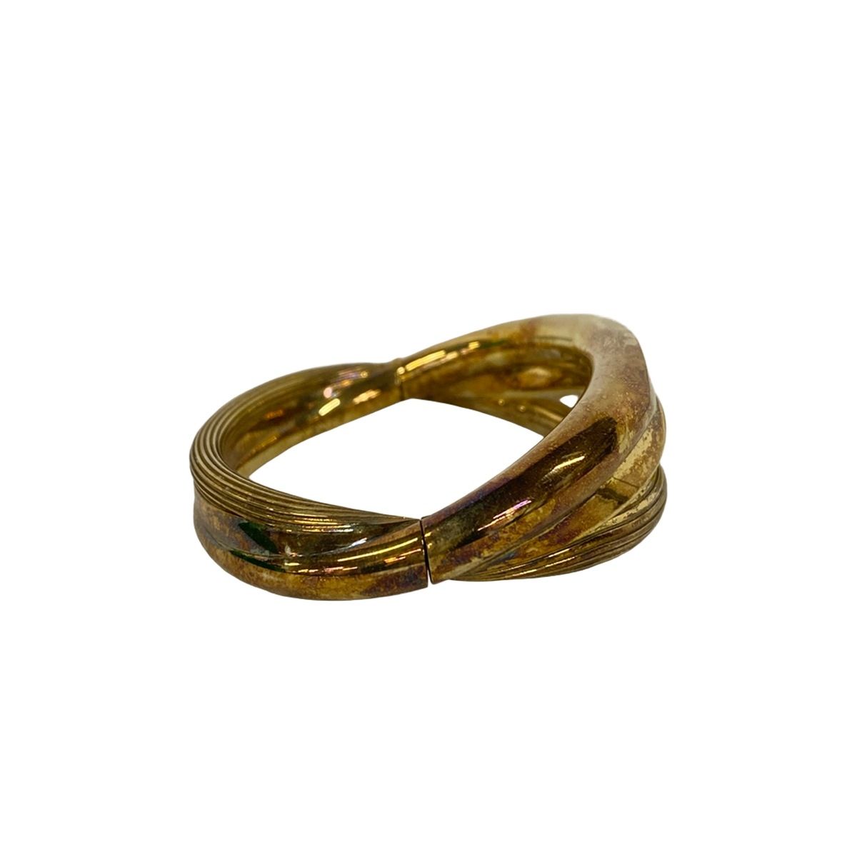Bottega Veneta Bangle Gold Bracelet — view 2