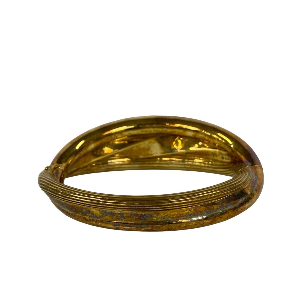 Bottega Veneta Bangle Gold Bracelet — view 3