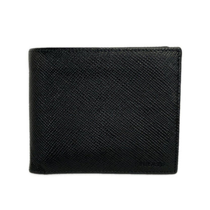 Prada Bifold Wallet Black Leather
