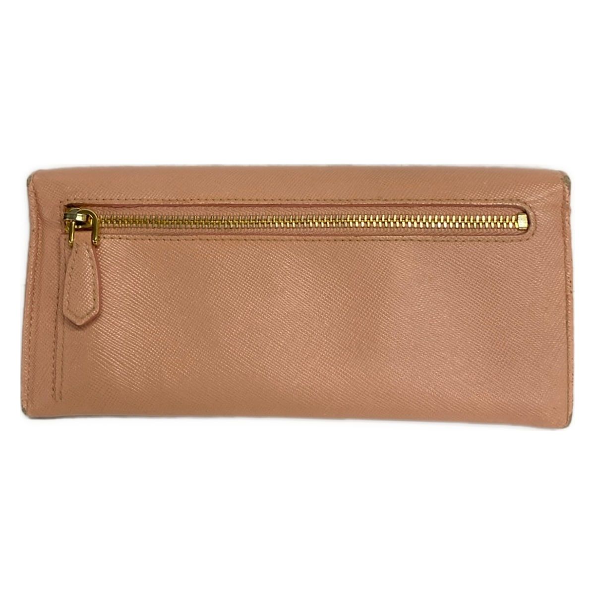 Prada Wallet Light Pink Ribbon Leather — view 2