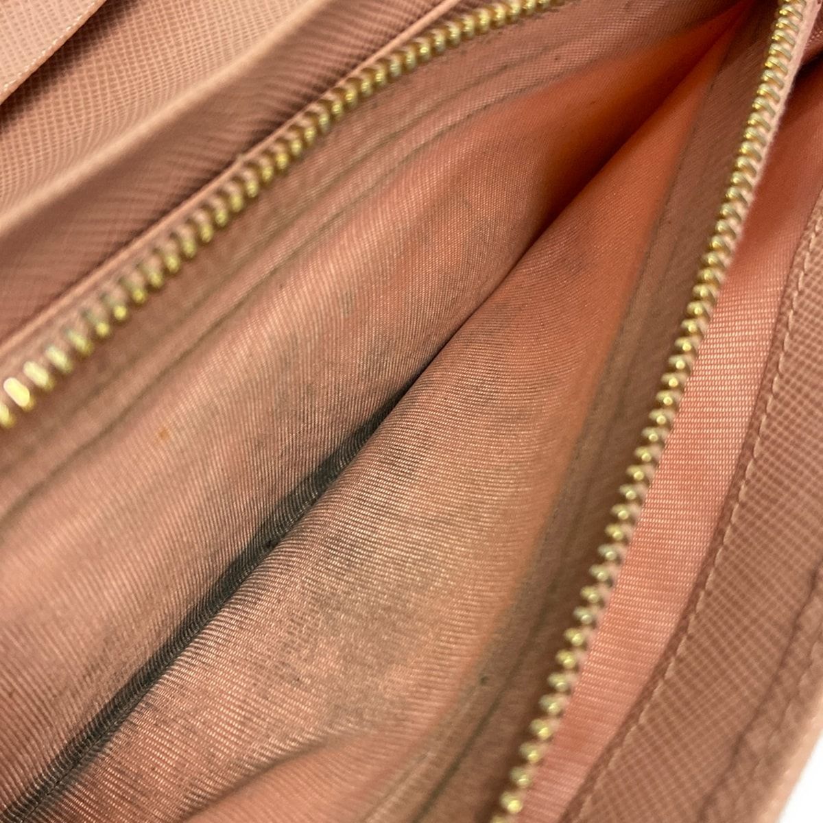 Prada Wallet Light Pink Ribbon Leather — view 5