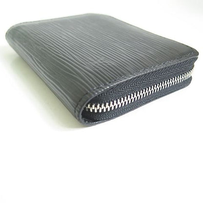 Louis Vuitton Epi Zippy Coin Purse Card Case Noir Black Reaction OK — view 7