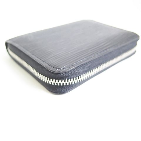 Louis Vuitton Epi Zippy Coin Purse Card Case Noir Black Reaction OK — view 6