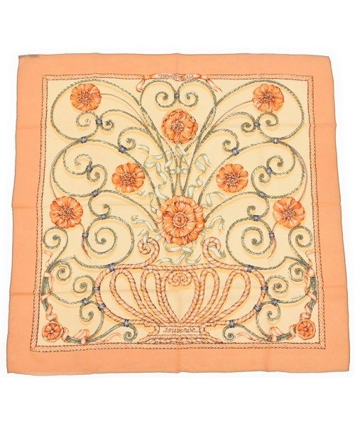 Hermes Bandana Scarf Orange