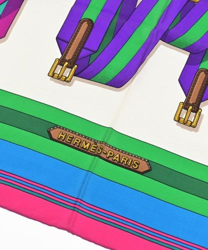 Hermes Bandana Scarf Pink — view 2