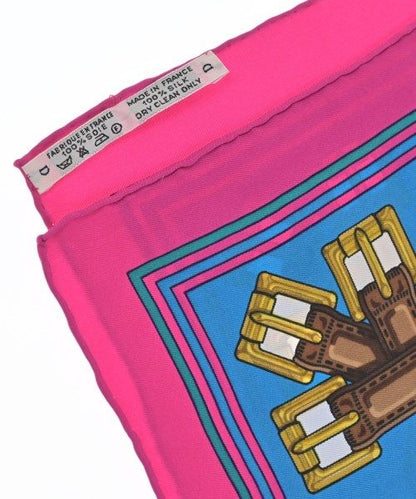 Hermes Bandana Scarf Pink — view 4