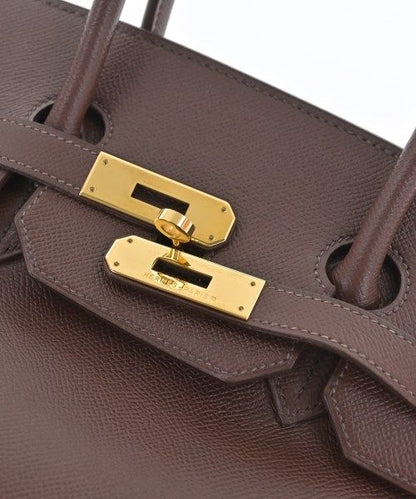 Hermes Handbag Brown — view 7