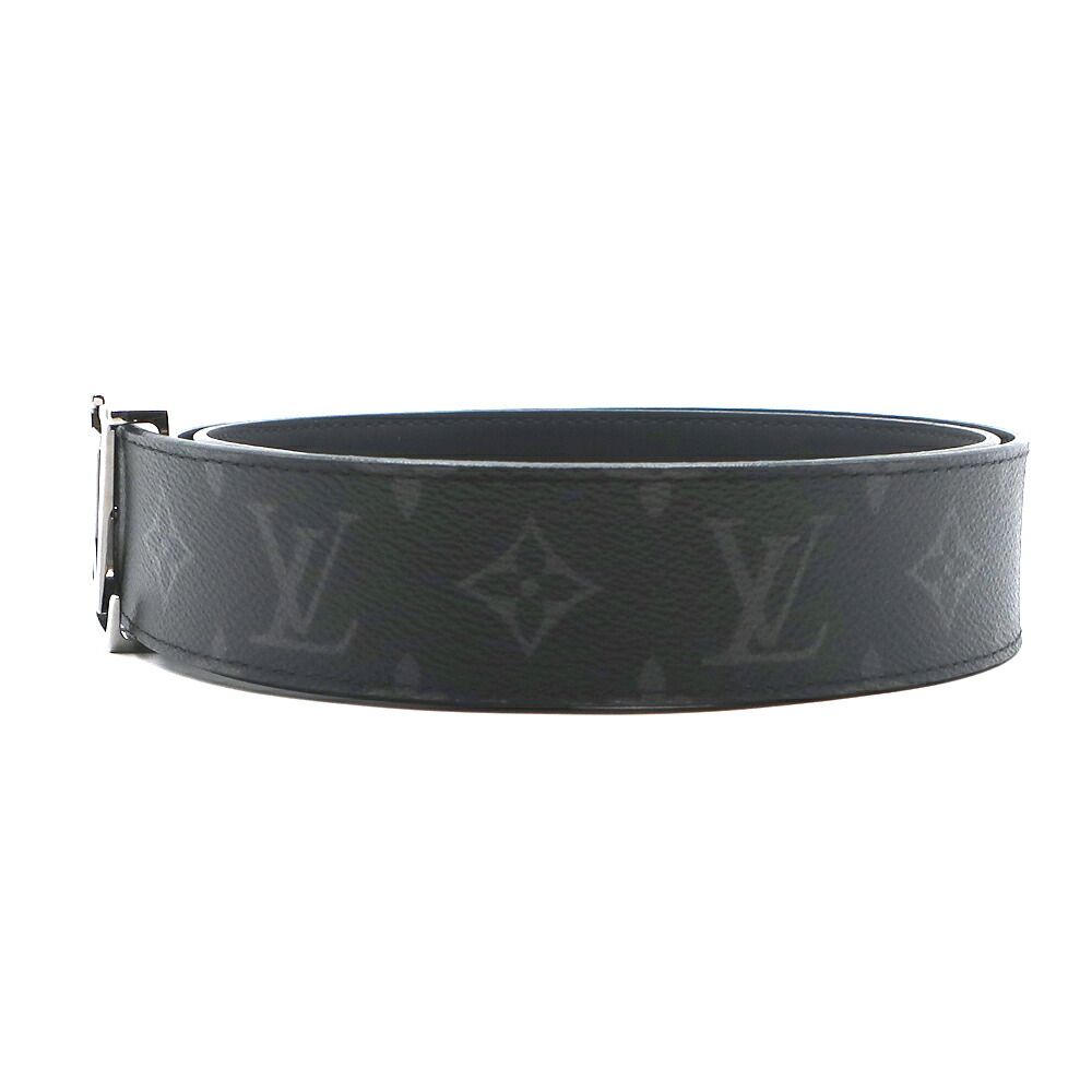 Louis Vuitton Tenture Ceinture Monogram Eclipse Black Belt Calf Leather — view 4