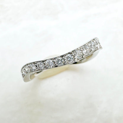 Dior Diamond White Gold Ring — view 2