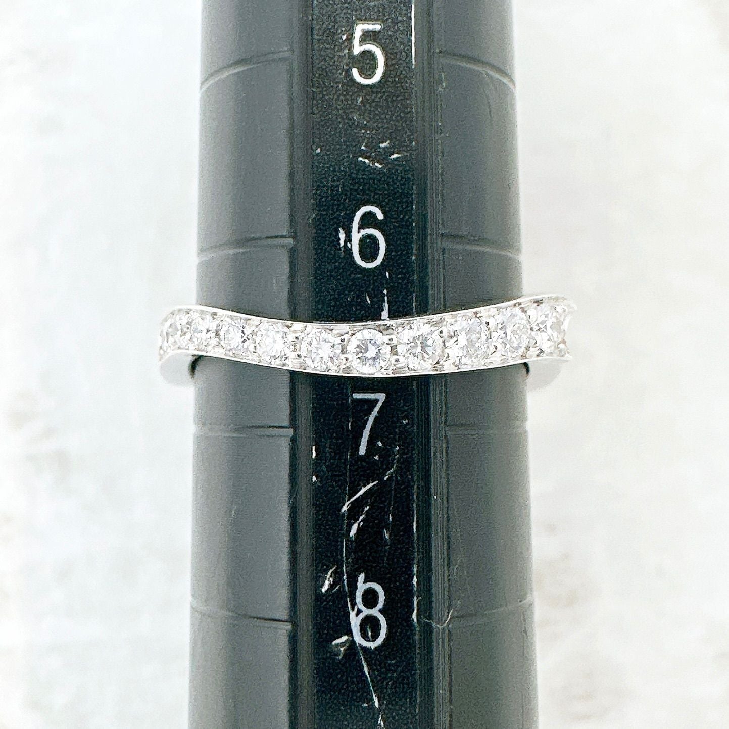 Dior Diamond White Gold Ring — view 6