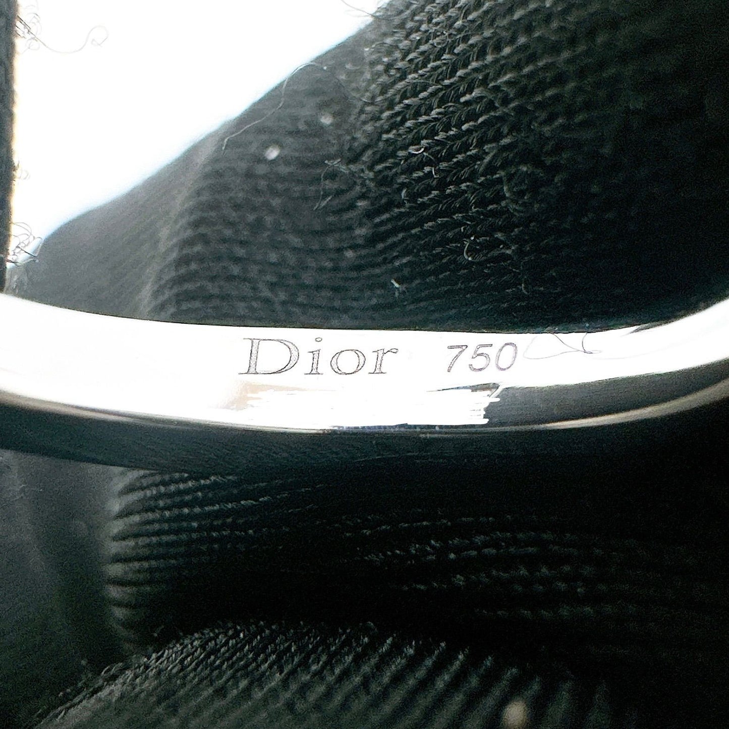 Dior Diamond White Gold Ring — view 5