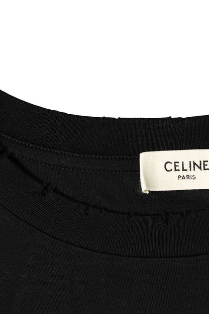 Celine Letter Ring Logo Print T-Shirt — view 3