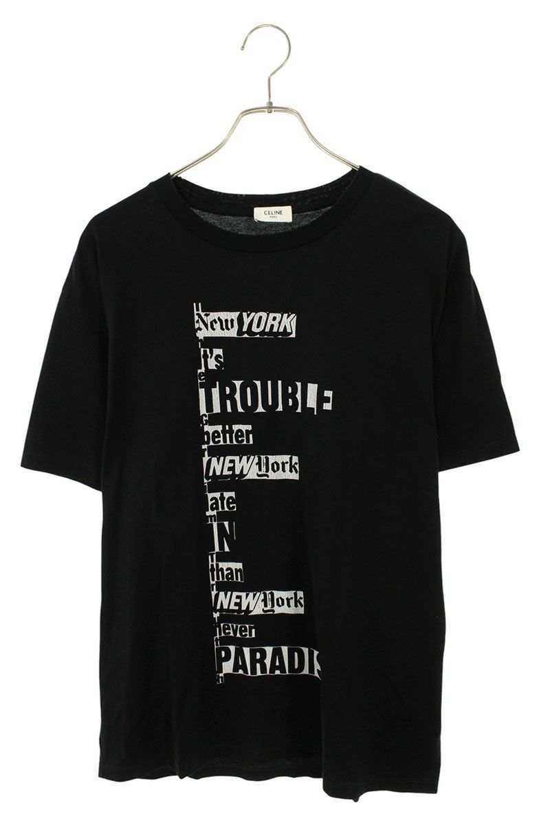 Celine Letter Ring Logo Print T-Shirt
