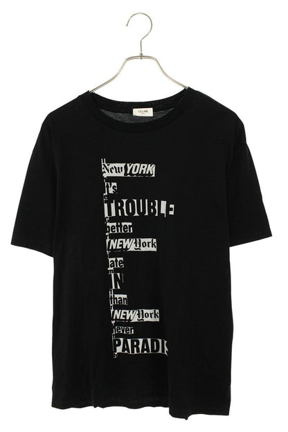 Celine Letter Ring Logo Print T-Shirt