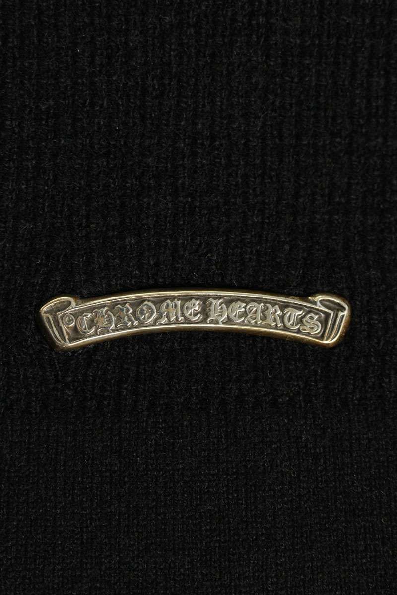 Chrome Hearts Swtr Regulator HD Daga Embroidered Cashmere Knit Hoodie — view 3