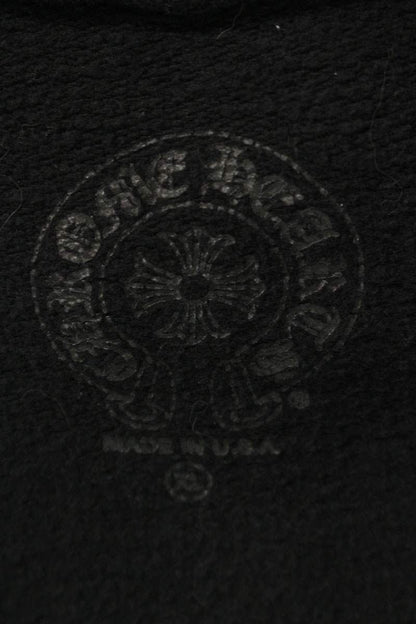 Chrome Hearts Sweatshirt HD Zip Sleeve Logo Print Zip Up Hoodie XL — view 5