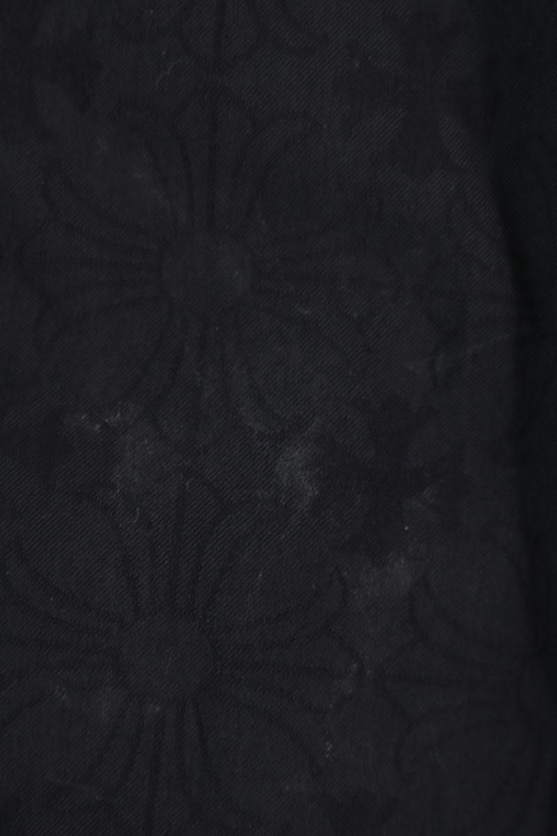 Chrome Hearts Trash Pickup Pls Nyln CH Plus Pattern Nylon Track Long Pants — view 3