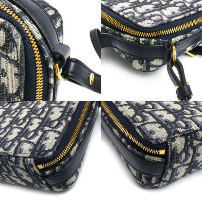 Dior Trotter Oblique 30 Montaigne 2-Way Shoulder Bag Beige Navy — view 6