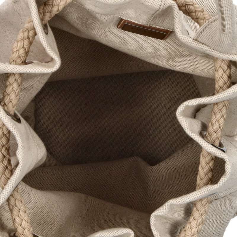 Prada Drawstring Duffle Shoulder Bag — view 3