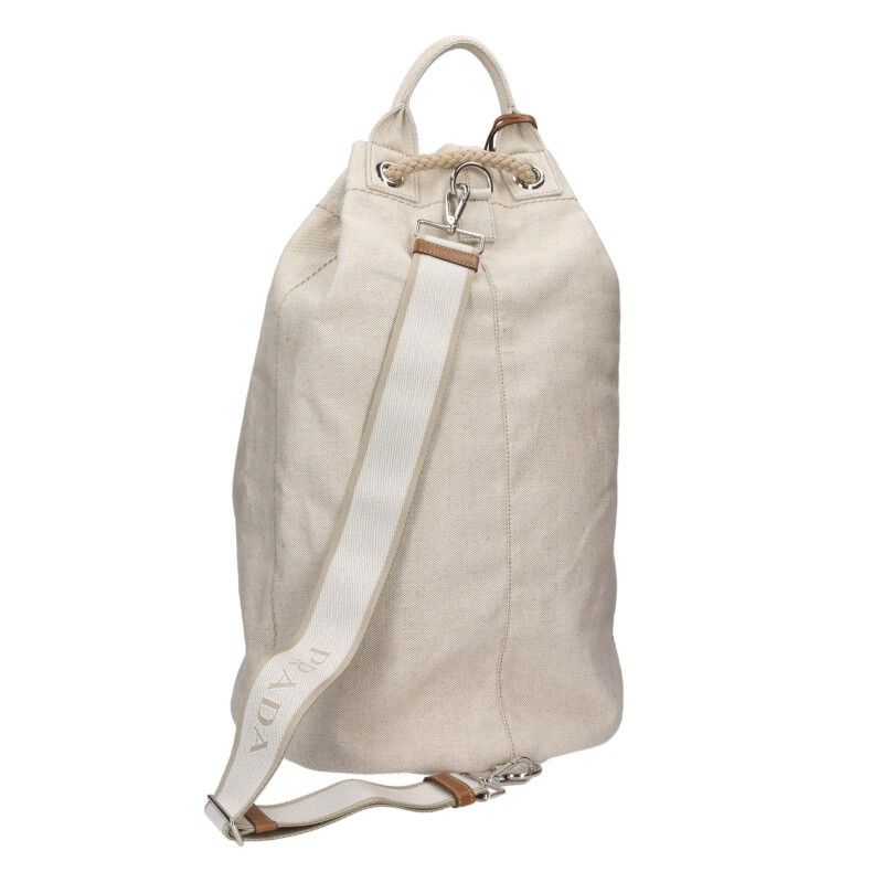 Prada Drawstring Duffle Shoulder Bag — view 2