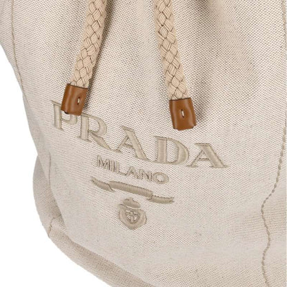 Prada Drawstring Duffle Shoulder Bag — view 5