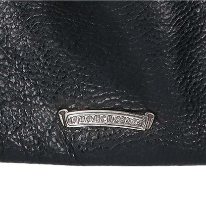 Chrome Hearts SQ Pkt Crs Square Pocket 3 Cross Patch Leather Shoulder Bag — view 3