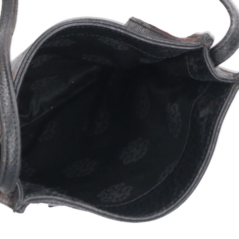 Chrome Hearts SQ Pkt Crs Square Pocket 3 Cross Patch Leather Shoulder Bag — view 4