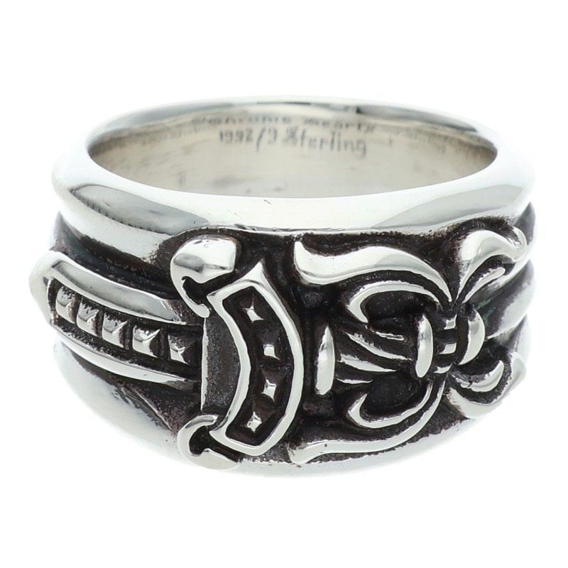 Chrome Hearts Dagger Silver Ring