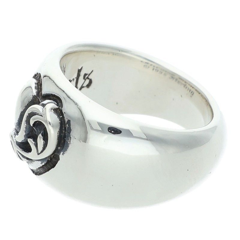 Chrome Heart in Band Silver Ring — view 5