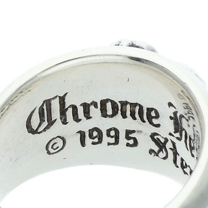 Chrome Heart in Band Silver Ring — view 3
