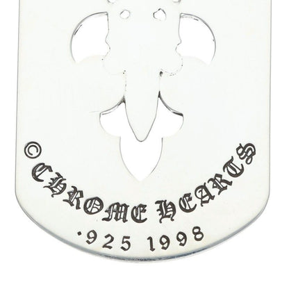 Chrome Hearts D Tag Lrg Fle Dag Fudaga Dog Tag Large Necklace Top — view 3