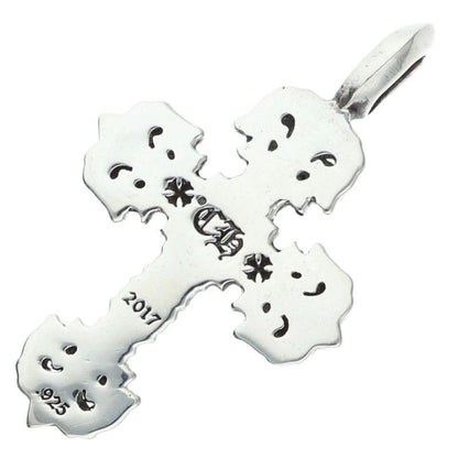 Chrome Hearts Charm Filigree Tiny Silver Necklace Top — view 2